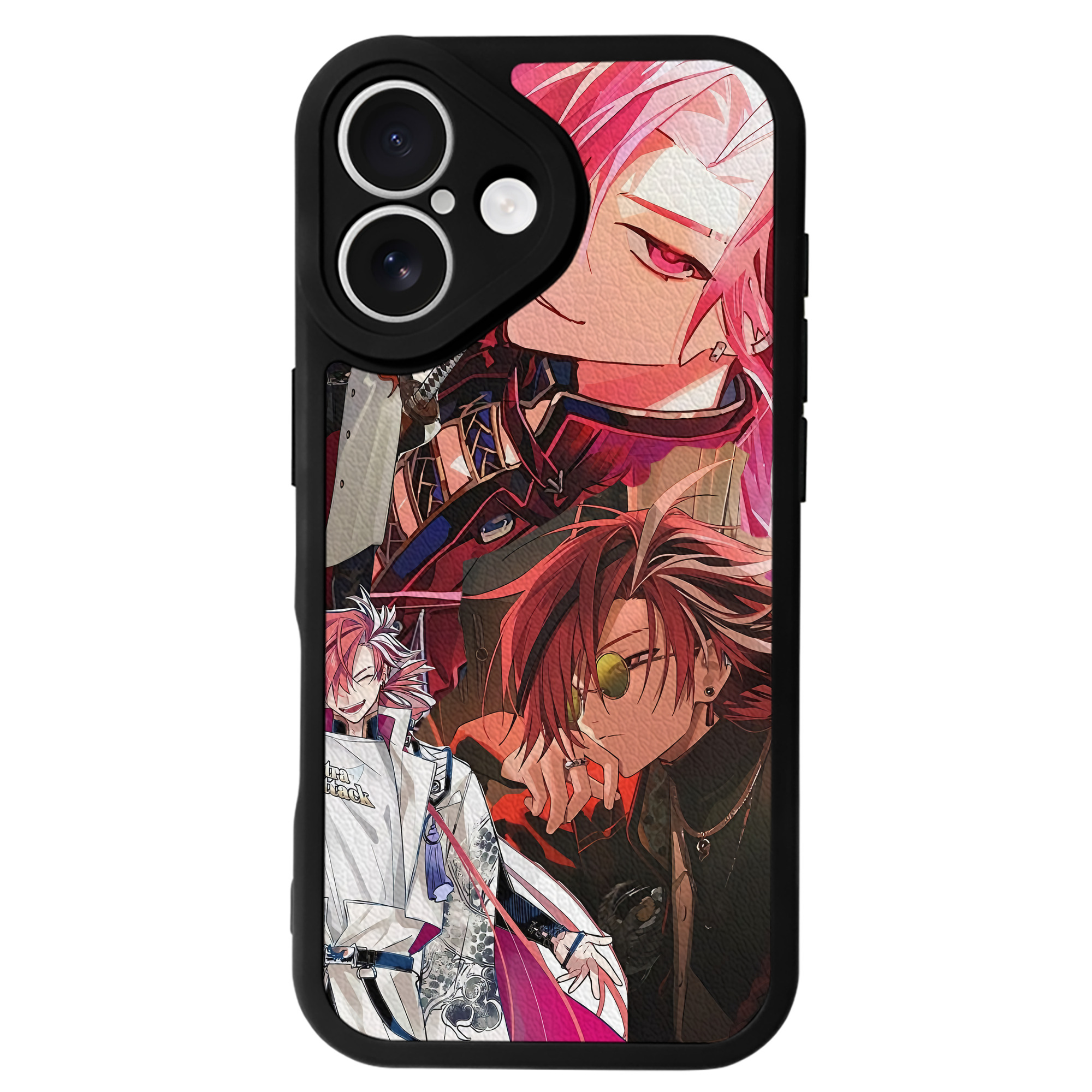 （画像用） 刀剣乱舞 Touken Ranbu 【iPhone 16シリーズ対応】シリコンスマホケース（レザー調） 材質：シリコン